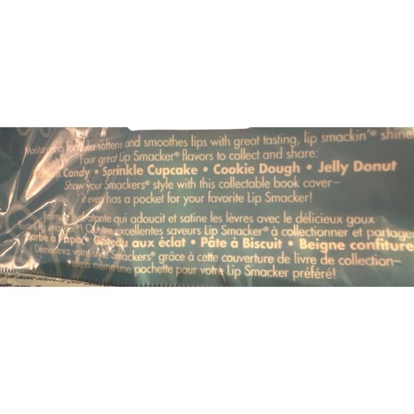 Vintage Lip Smackers Back-To-School Book Cover Set w/4 Bubble Font Lip Balms HTF - Picture 5 of 5